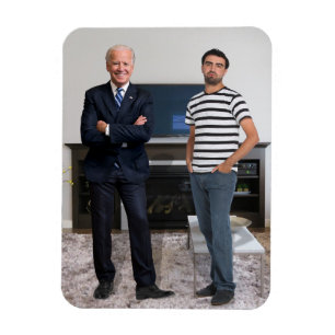 Je ontmoette President Joe Biden Foto toevoegen Magneet