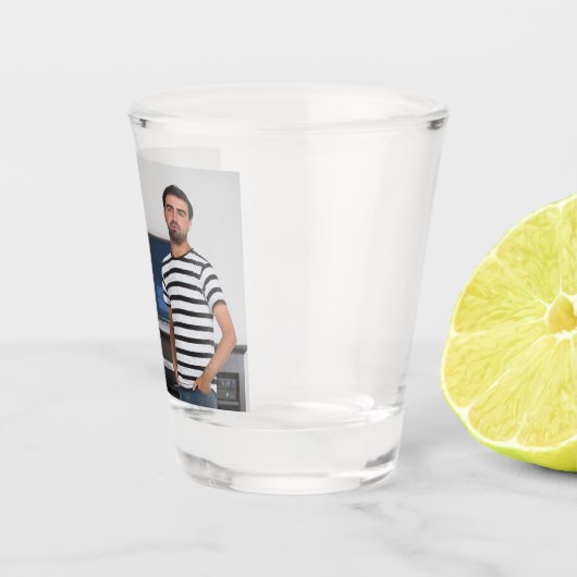 Je ontmoette President Joe Biden | Foto toevoegen Shot Glas (Rechts)