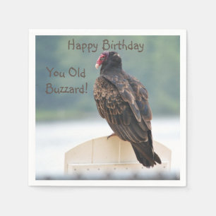 Je oude buzzard Birthday Servet