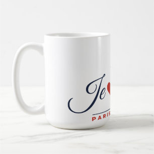 Je ♥ Paris Tasse Je T'aime Paris Cœur