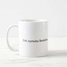 Je parle allemand, Ich spreche Deutsch mug