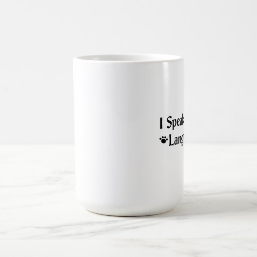 Je Parle Chi Langue Mug (Centre)