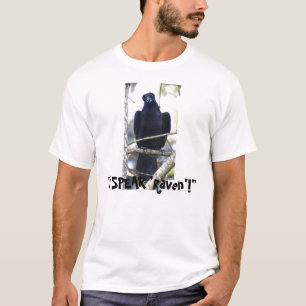 "JE PARLE "Corbeau" !" T-shirt