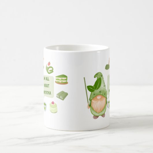 Je parle de matcha Mug (Centre)
