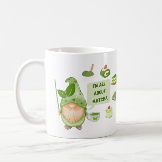 Je parle de matcha Mug (Gauche)