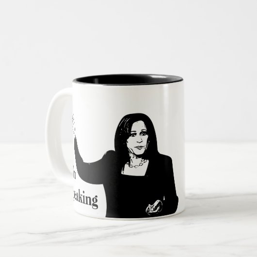 Je parle - Kamala Harris Mug (Devant gauche)