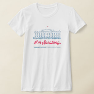 Je parle Kamala Harris pour le président T-Shirt