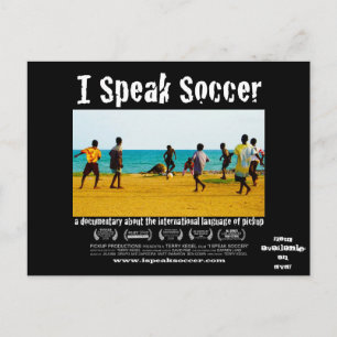 Je parle Soccer DVD Release Carte Postale