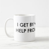 "Je passe…" tasse de citation (Gauche)