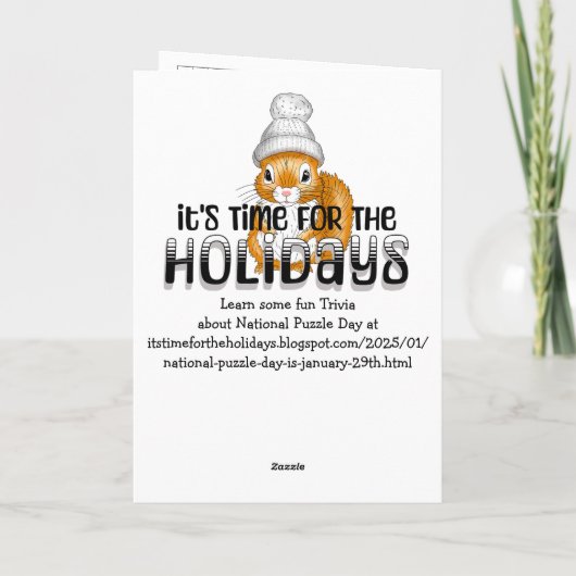 Je Pense À Vous. | Carte d'amitié (Dos)