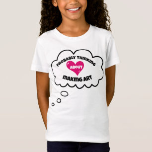 Je Pense Probablement À Faire Un T-shirt Art