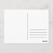 Je pense que je serai heureux aujourd'hui Carte po (Dos)