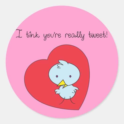 Je pense que vous êtes de doux Stickers (Devant)