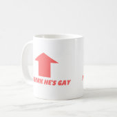 Je pense qu'il est tasse de café gaie (Devant gauche)