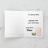 Je pétris ton amour Carte de la Saint-Valentin – T (Intérieur)