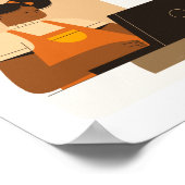 Je peux apprendre Poster éducatif Africain América (Coin)