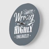 Je peux avoir tort mais c'est horloge murale (Angle)