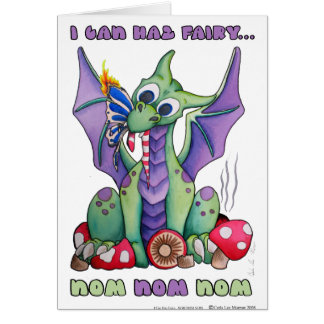 Je peux dragon mignon de bébé de la fée NOM NOM