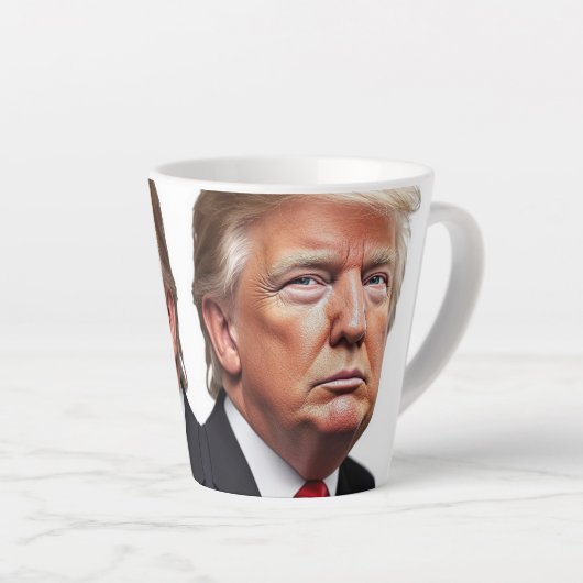 "Je Peux Faire Ça Seul" Latte Mug (Angle droit)