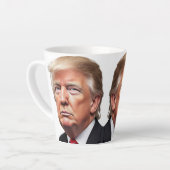 "Je Peux Faire Ça Seul" Latte Mug (Angle gauche)