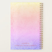 Je Peux Faire Ce Pastel Moderne Rainbow Gradient P (Dos)
