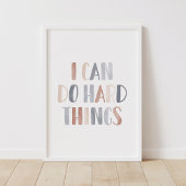 Je peux faire des choses difficiles décoration boh