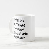 Je peux faire tout la tasse de choses (Devant gauche)