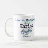 Je peux faire tout par Christ- Mug (Gauche)