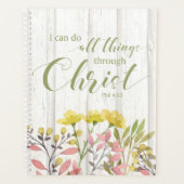 Je peux faire tout par le Christ, Phil 4:13 (Devant)