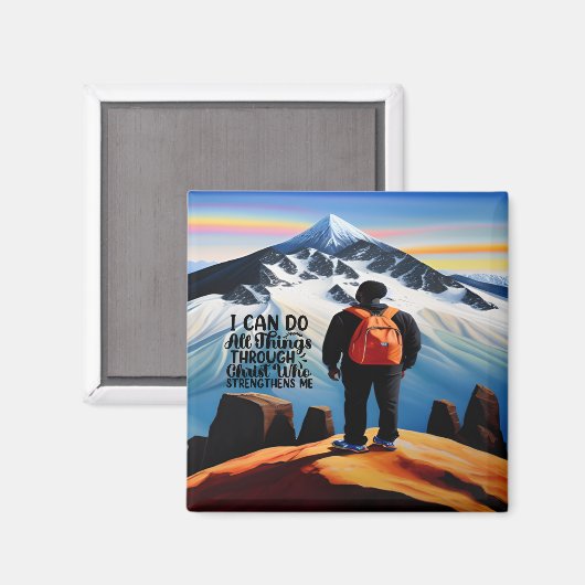 Je Peux Faire Toutes Les Choses Aimant Motivationn (Recto/Verso)