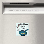 Je Peux Fry Bacon Magnet (In Situ (Lave-vaisselle))