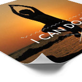 Je Peux Le Faire - Poster Motivationnel (Coin)