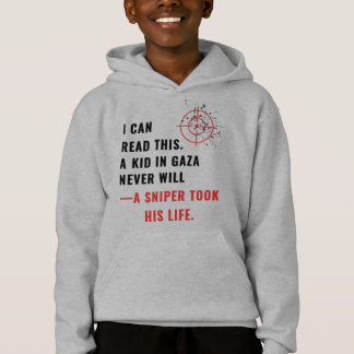"Je peux lire ceci. Un enfant à Gaza ne pourra jam