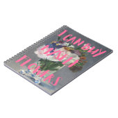 Je Peux M'Acheter Carnet Fleurs (Côté gauche)