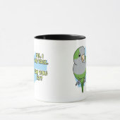 Je peux parler la tasse de perruche de quaker (Centre)