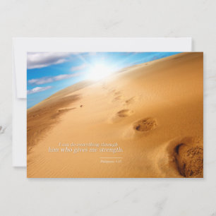 Je peux tout faire par Lui Carte Postale Inspirati