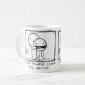 Je peux vous faire la tasse de sourire (Devant gauche)