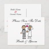 Je Photo Enregistrer Les Dates Cartes Postales (Devant / Derrière)