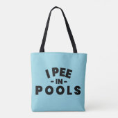 Je Pis Dans Les Piscines Sac fourre-tout Drôle (Dos)