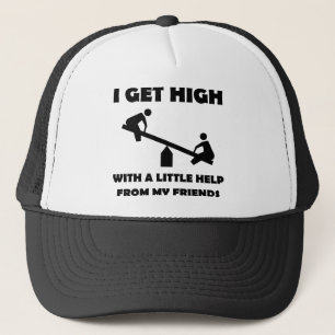 Je plane avec un peu d'aide de mes amis Casquette