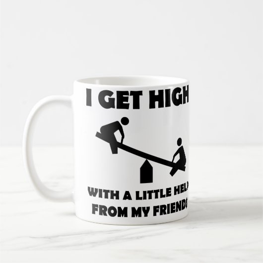 Je plane avec un peu d'aide de mes amis Mug (Gauche)