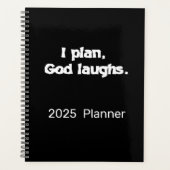 Je planifie Dieu rit | Journal Carnet du gestionna (Devant)