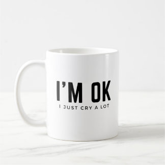 Je Pleure Beaucoup De Café Mug Autosensibilisation