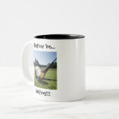Je plutôt… jouerais au golf ! ! ! 11oz. Tasse (Devant gauche)