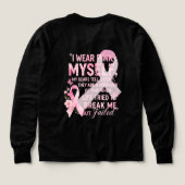 Je Porte Le Cancer Inspirationnel Rose Survivant (Motif dos)