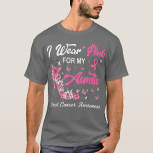 Je Porte Le Rose Pour Ma Tante Haut Talon Cancer D