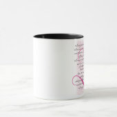 Je porte votre tasse de café de coeur (Centre)