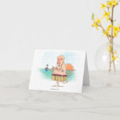 Je pourrais m'habituer ceci ! Carte de note (Fleur jaune)