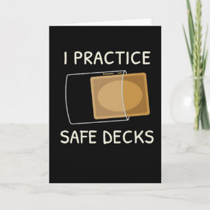 Je pratique des decks sûrs Carte à échanger Jeu de