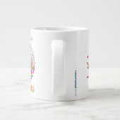 Je préfère colorier Mandala JUMBO Mug (Dos)